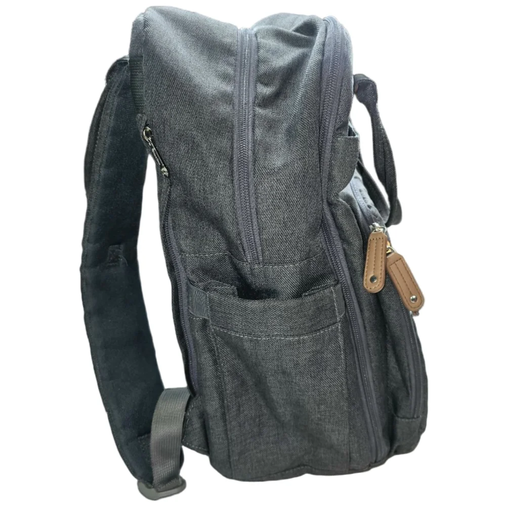 Women's Ruvalino Baby Bag One Size Gray Brown Diaper Backpack